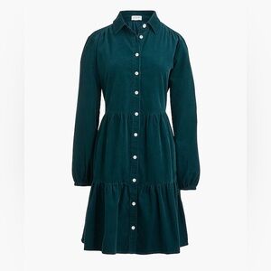 J. Crew Factory corduroy knee length dress